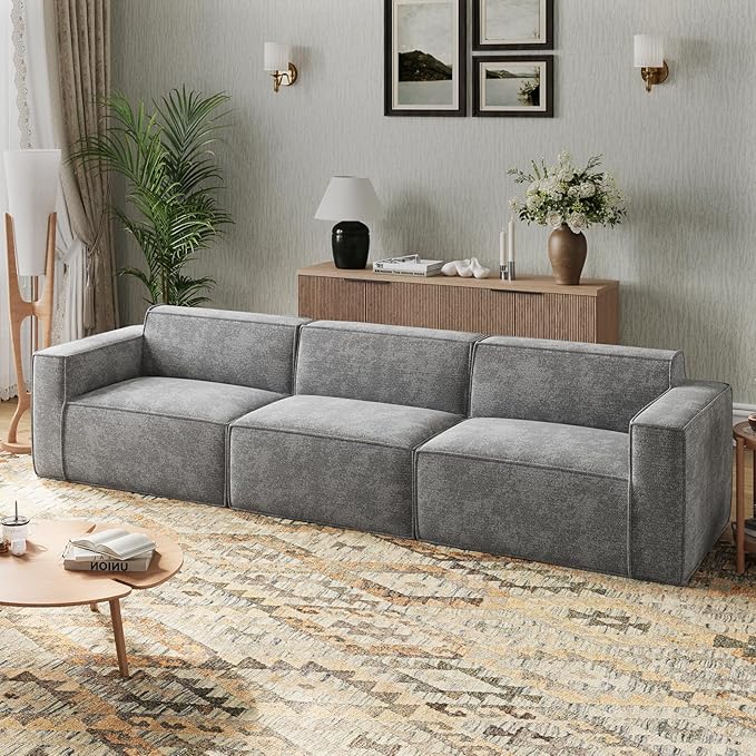 Novilla Modular Sectional Sofa, No Assembly Cloud Sectional Couch