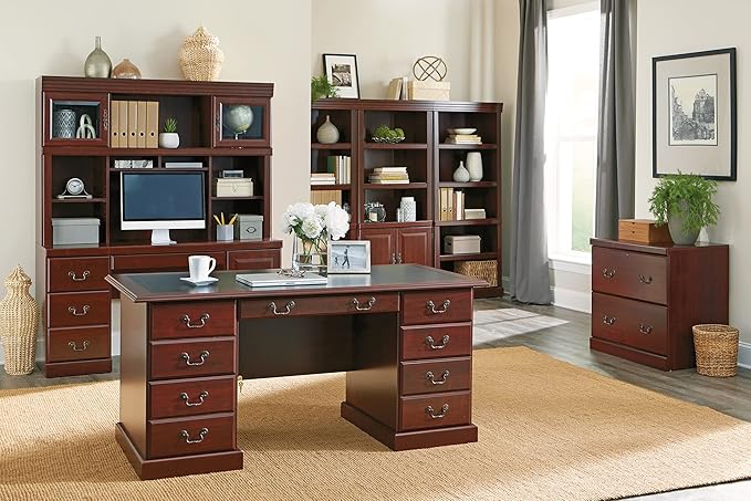 Sauder Heritage Hill Library/ Book shelf, Classic Cherry finish
