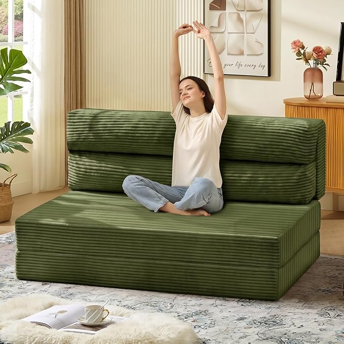 JUIKURY Folding Sofa Bed, Convertible Sleeper Chair