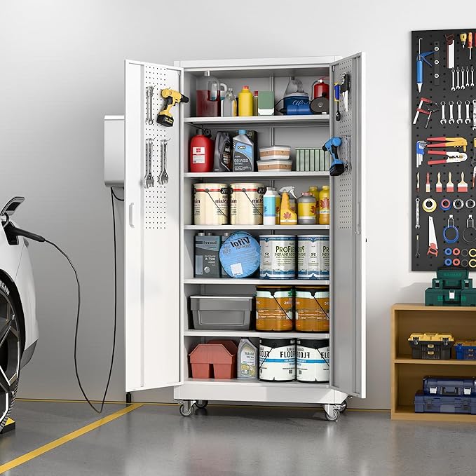SUXXAN Metal Garage Storage Cabinet
