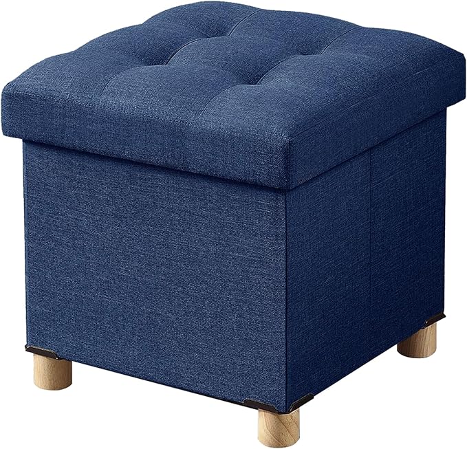 BRIAN & DANY Ottoman with Storage, Small Storage Ottoman