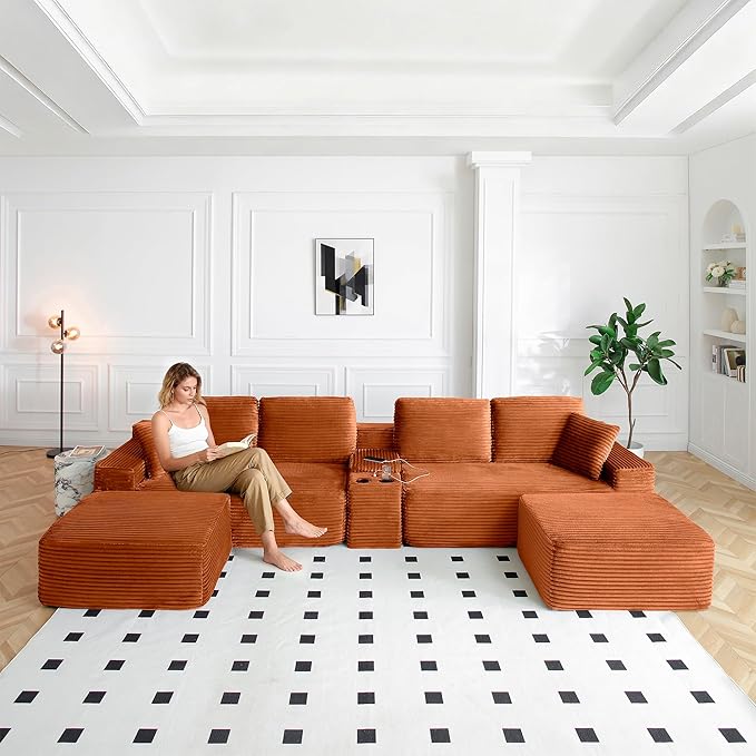 125" Oversized Sectional Couches