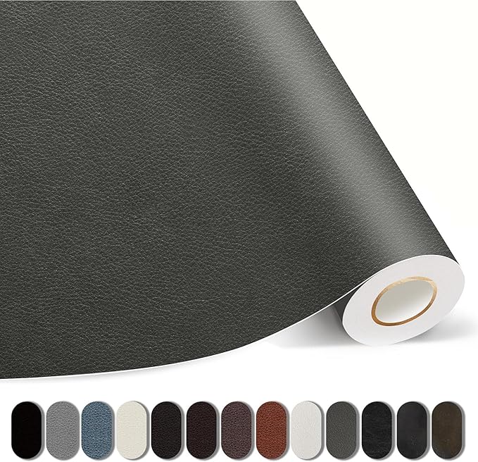 Kangshoon Leather Repair Patches, 17X79 Inch Self-Adhesive Leather Repair Tape