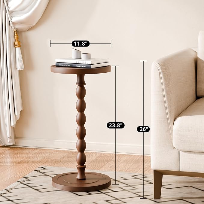 Small Side Table, Rubberwood‌ Drink Table