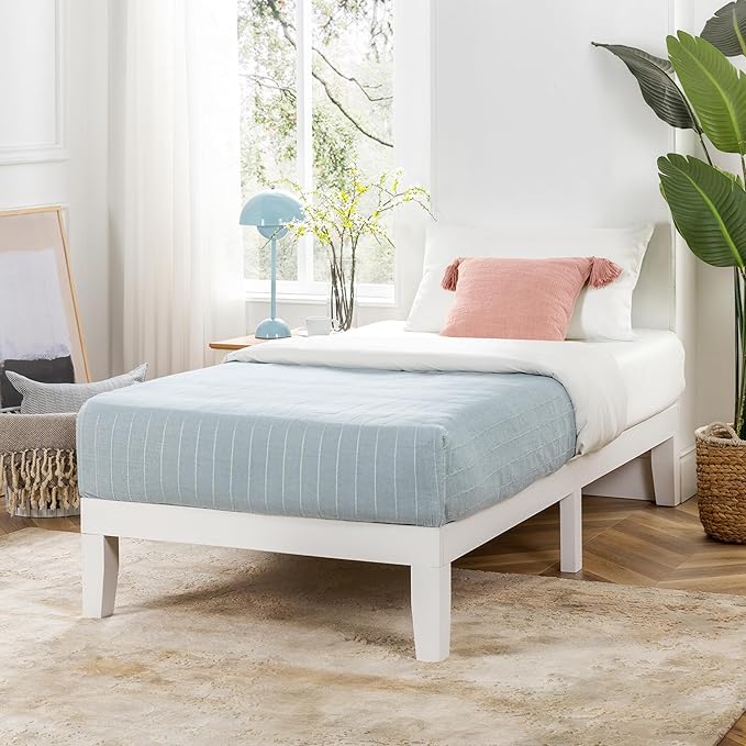 Mellow Naturalista Classic 12 Inch Solid Wood Platform Bed