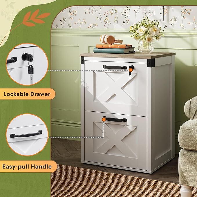 DEVAISE 2 Drawer File Cabinet