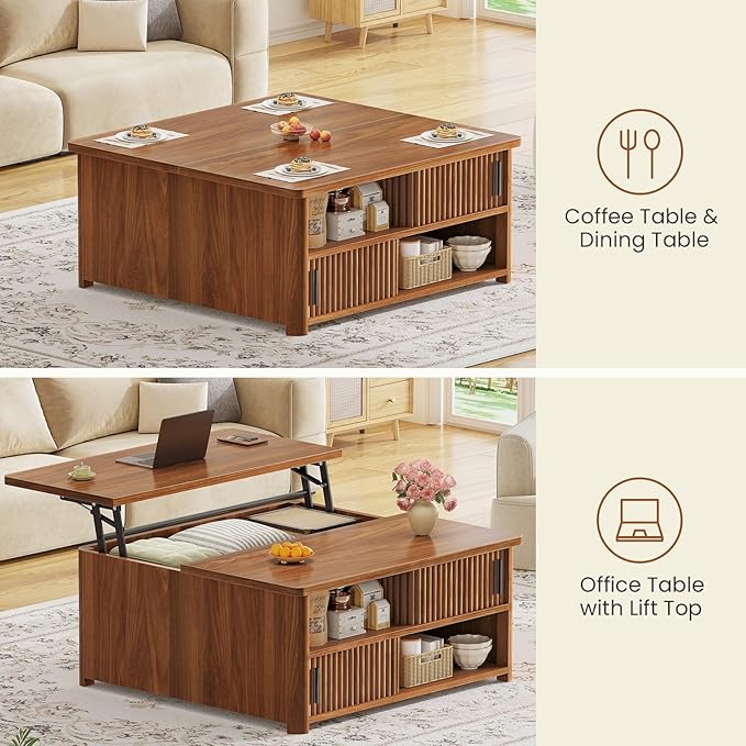 Itaar 31.5" Lift Top Coffee Table