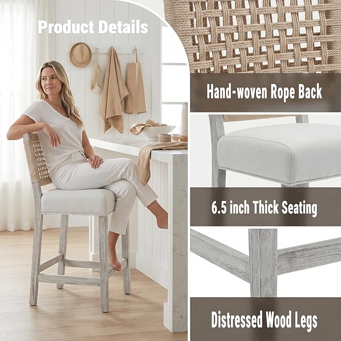 27" Countryside Counter Height Bar Stools