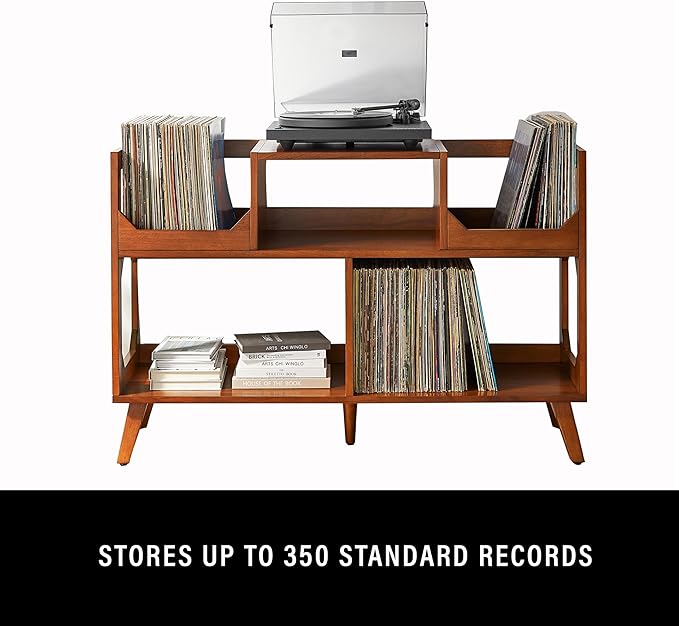 Crosley Furniture Asheville Mid-Century Modern Media Console Record Player Stand