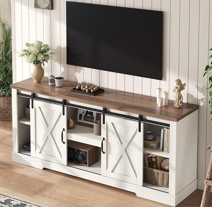 AMERLIFE 66" Farmhouse TV Stand