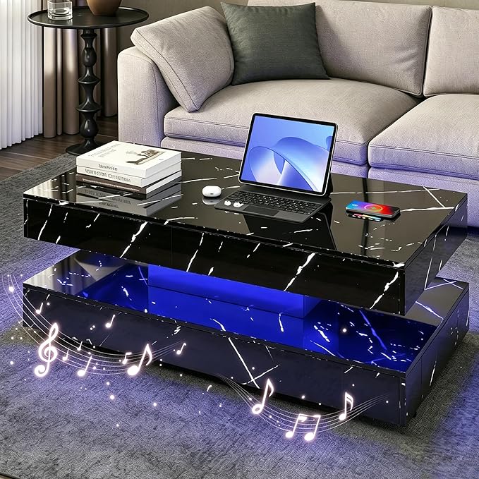 47.2" LED Smart Coffee Table