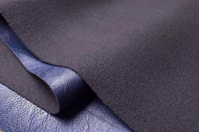 Wento Thick Faux Leather Fabric Soft Skin Grain PU Leather