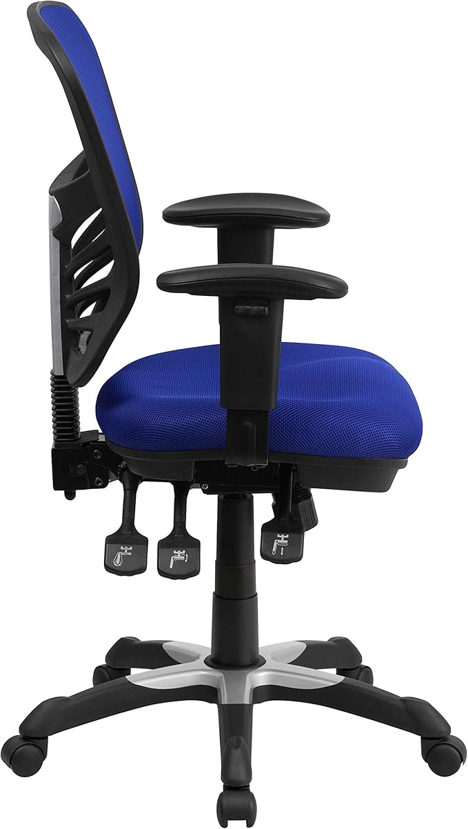 Flash Furniture Nicholas Mid-Back Swivel Office and Gaming Chair, Ergonomic