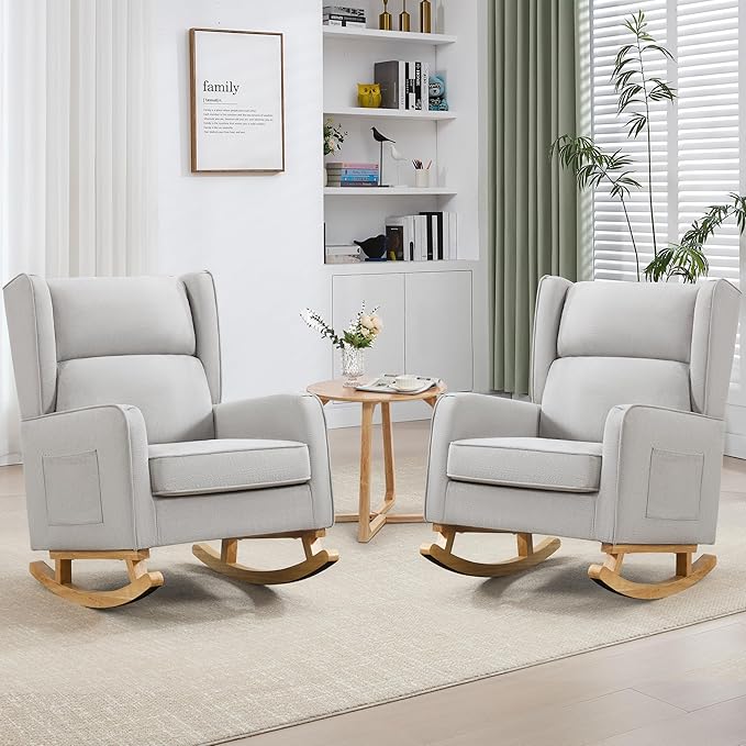 HCHAIRH Nursery Rocking Chairs, Rocking Chair Nursery