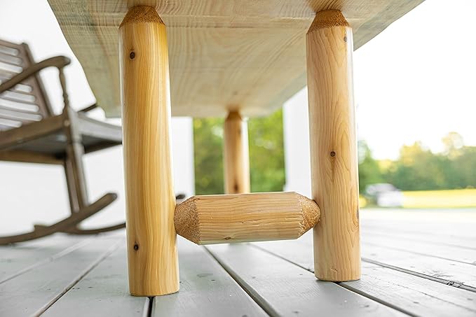 Live Edge Log Rustic Coffee Table