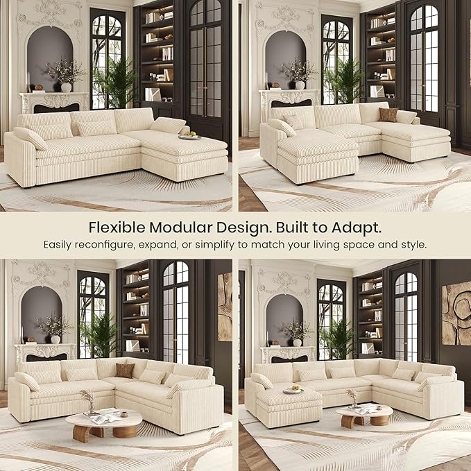 Belffin Large Modular Sectional Sofa