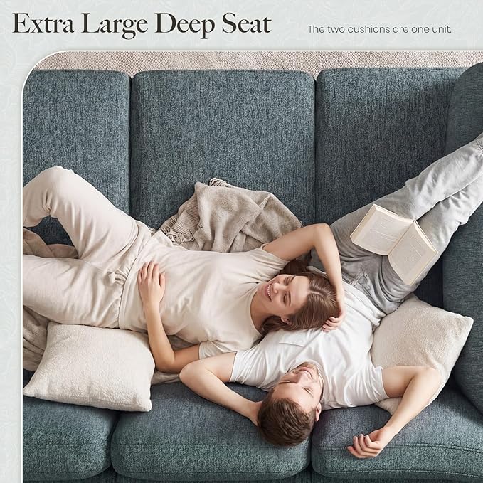 Belffin 86.2" Sectional Sleeper Sofa Bed