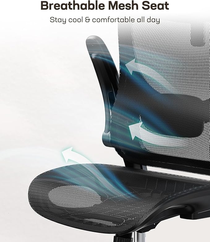 Marsail Ergonomic Mesh Office Chair High Back Home Office Desk Chair