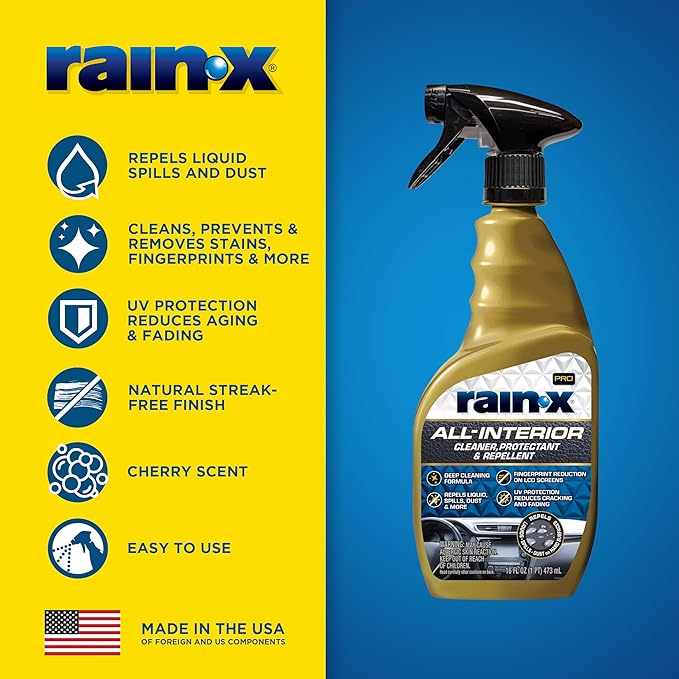 Rain-X 620232SRP All-Interior Cleaner Protectant & Repellent