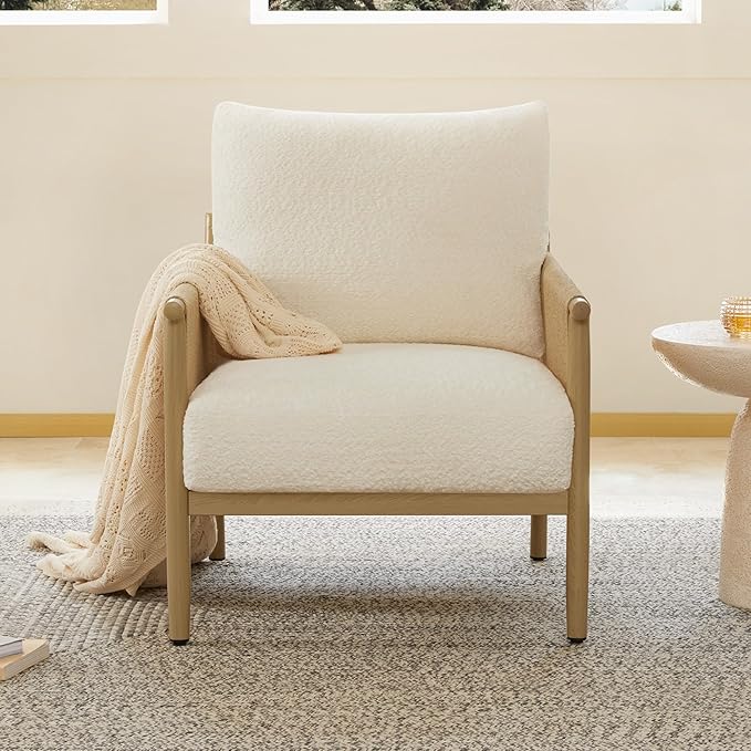 CHITA Accent Chairs Set of 2, Braid Modern Armchair