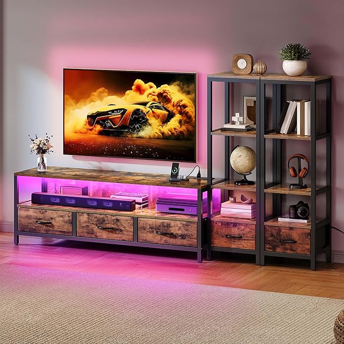 YITAHOME TV Stands for 65 inch TV Entertainment Center