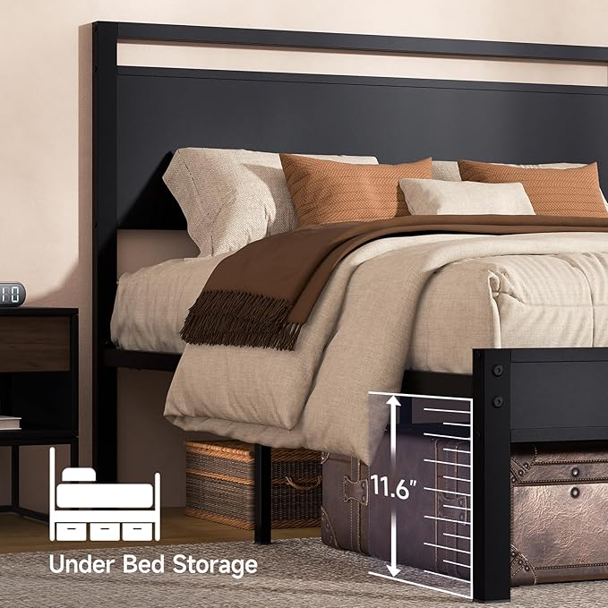 Easy to Assemble Queen Bed Frame