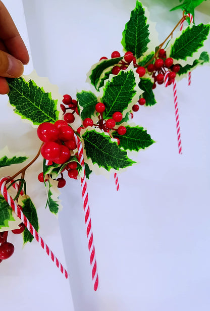 50 Pcs Christmas Candy Canes 5.9 inch Plastic Christmas Tree Hanging Ornaments Twisted Red White Crutch Candy Canes for Xmas Home Indoor Outdoor Party Decoration (red White)