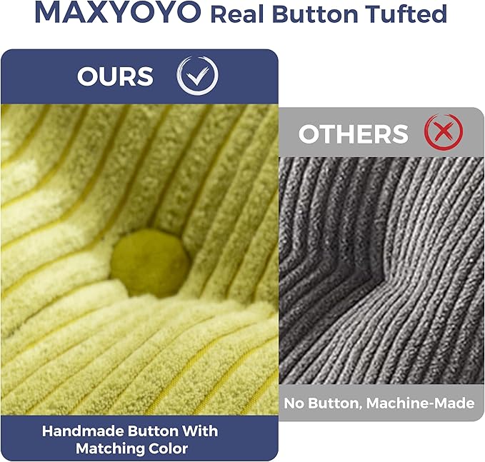 MAXYOYO Folding Sofa Bed, Convertible Sleeper Chair