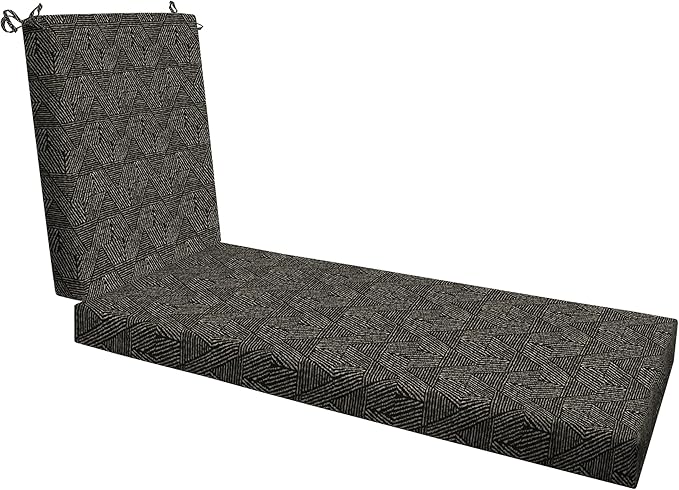 Honeycomb Outdoor Chaise Lounge Cushion