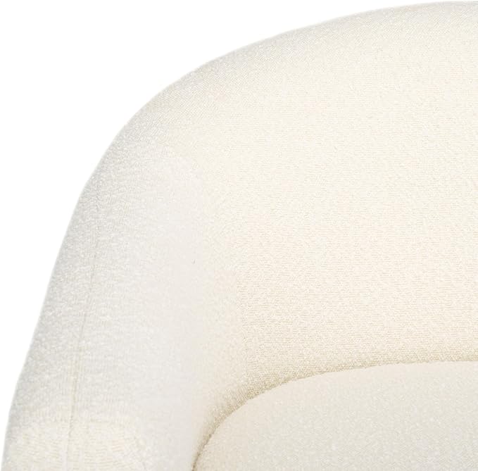 SAFAVIEH Couture Collection Laylette Ivory Boucle Accent Chair