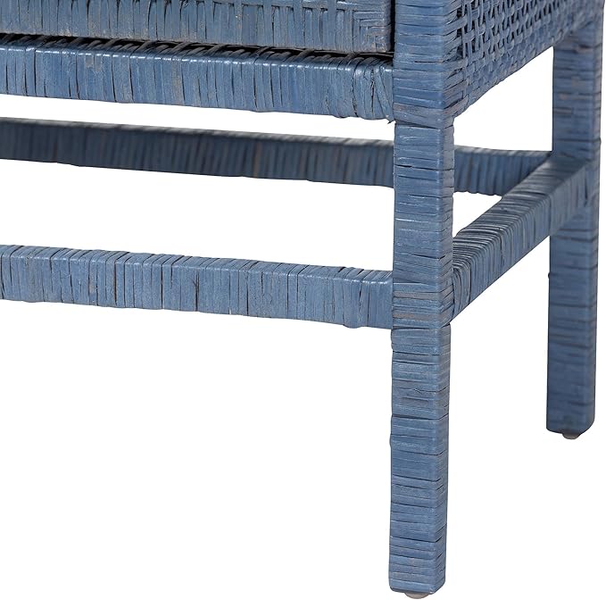 Bali & pari Vivan Natural Rattan Storage Cabinet