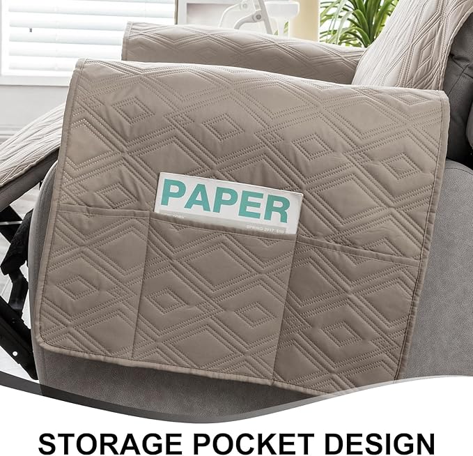 Genina Waterproof Recliner Chair Covers