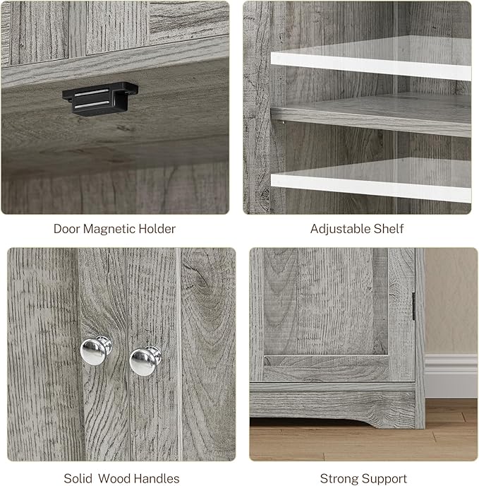 Iwell Tall Storage Cabinet