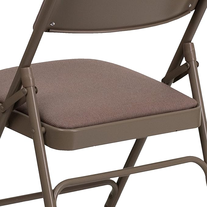 Flash Furniture 2 Pack HERCULES Series Curved Triple Braced & Double Hinged