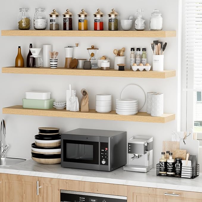 Fun Memories 55 Inch Floating Shelves