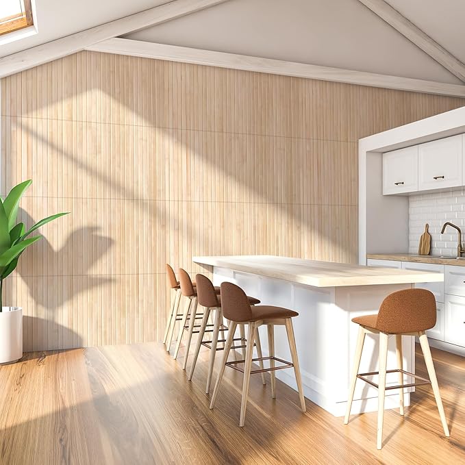 Art3d Natural Bamboo Wall Panel