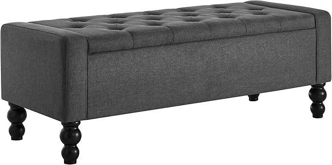 50" W Storage Ottoman Bench
