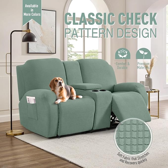 TAOCOCO Loveseat Recliner Cover