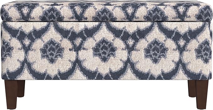 HomePop Large Decorative Storage Bench