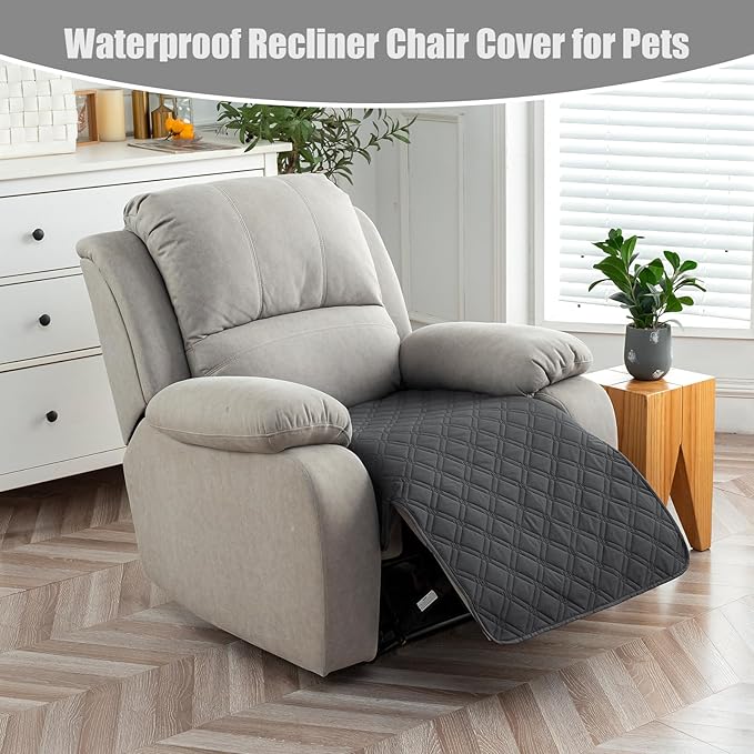 Genina Waterproof Recliner Chair Covers, Recliner Cover