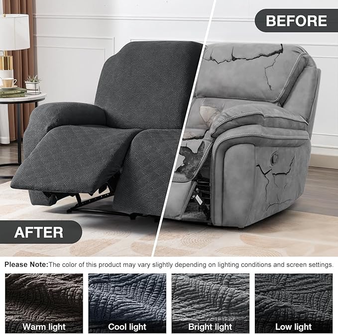 Timeles Extra Wide Recliner Loveseat Covers Oversized Reclining Couch Covers