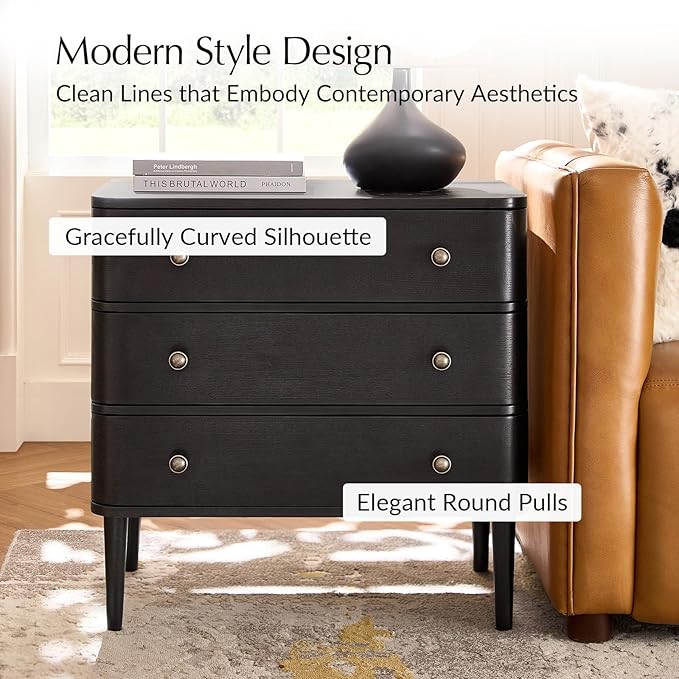 HULALA HOME Modern End Table Set of 2