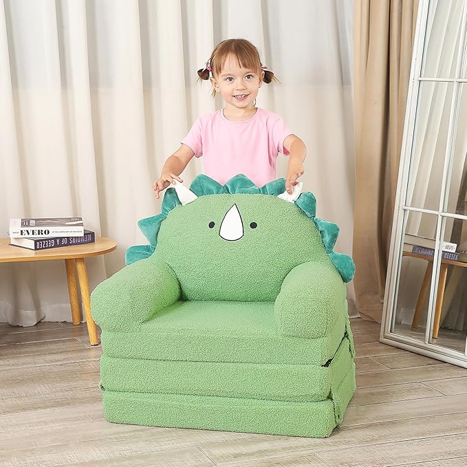 MOMCAYWEX Kids Sofa, Sherpa Couch