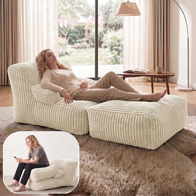 6FT Large Bean Bag Chair Lounger