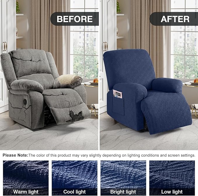 Timeles Recliner Covers Extra Wide Recliner Chair Cover Reclining Sofa