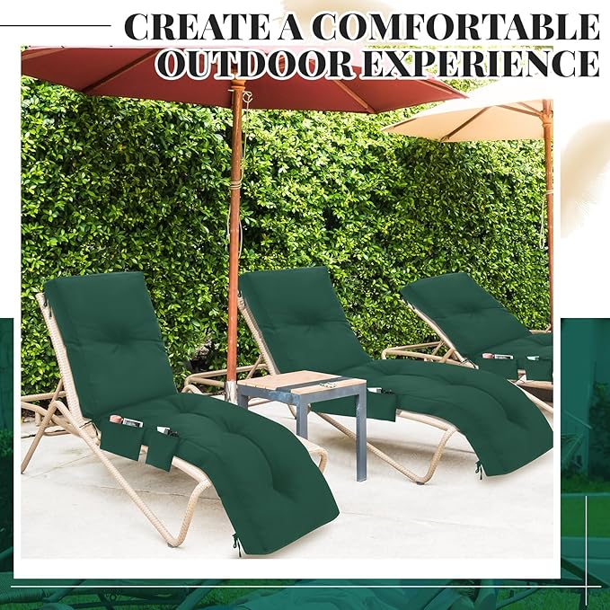 Outdoor Chaise Lounge Cushions