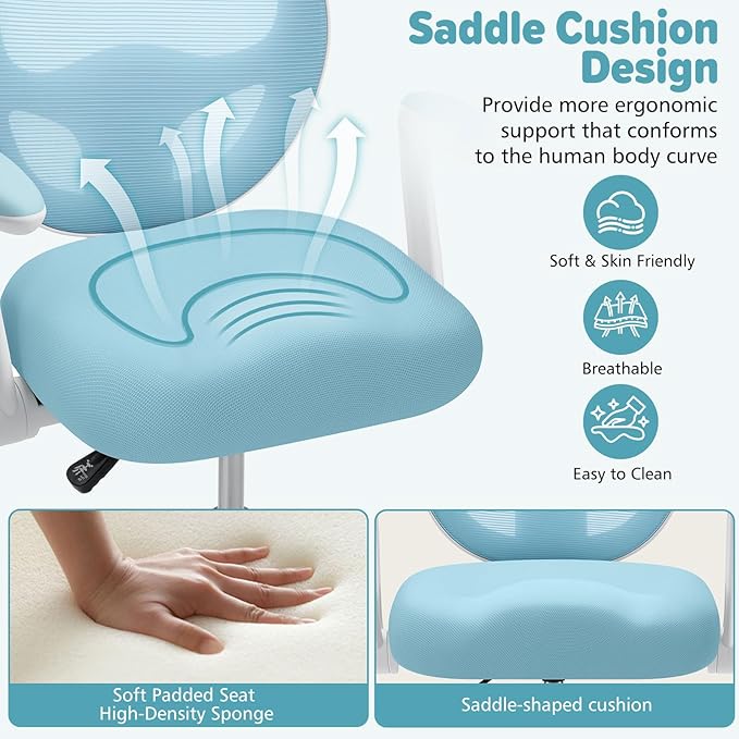 HOFFREE Kids Desk Chair Ergonomic Study Chair