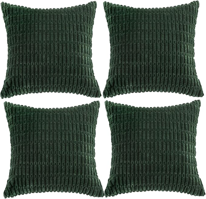 Fancy Homi 4 Packs Decorative Throw Pillow Covers