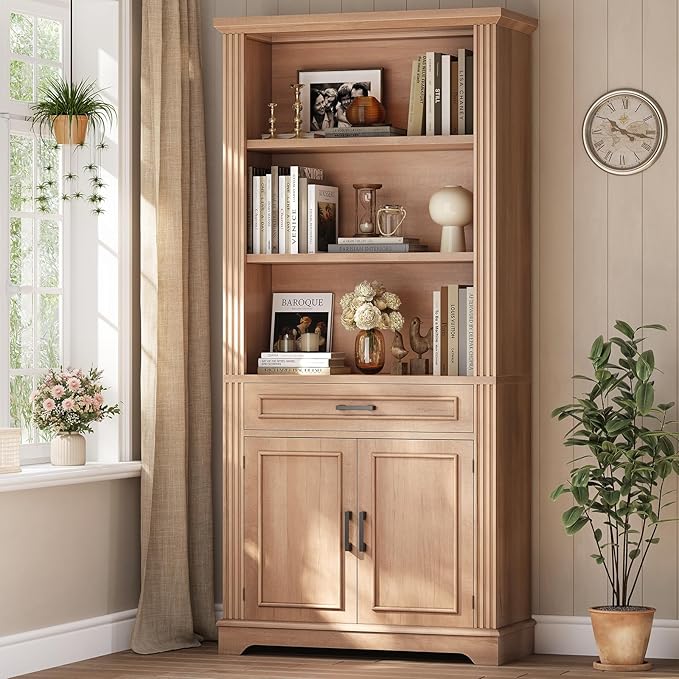 SEDETA Farmhouse Bookshelves and Bookcases