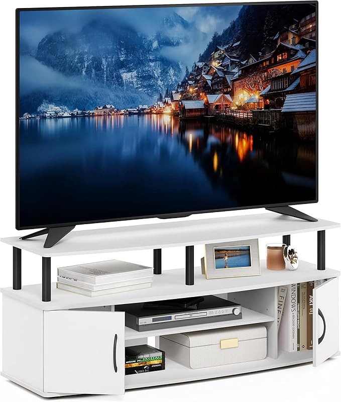 Furinno Jaya Entertainment Center Stand Unit/TV Desk